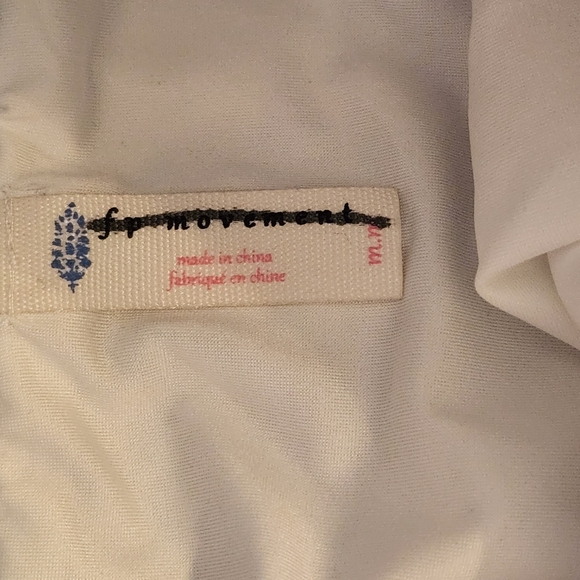 Free People Movement The Way Home Running Shorts Medium Blue Floral Tropical - Picture 7 of 10